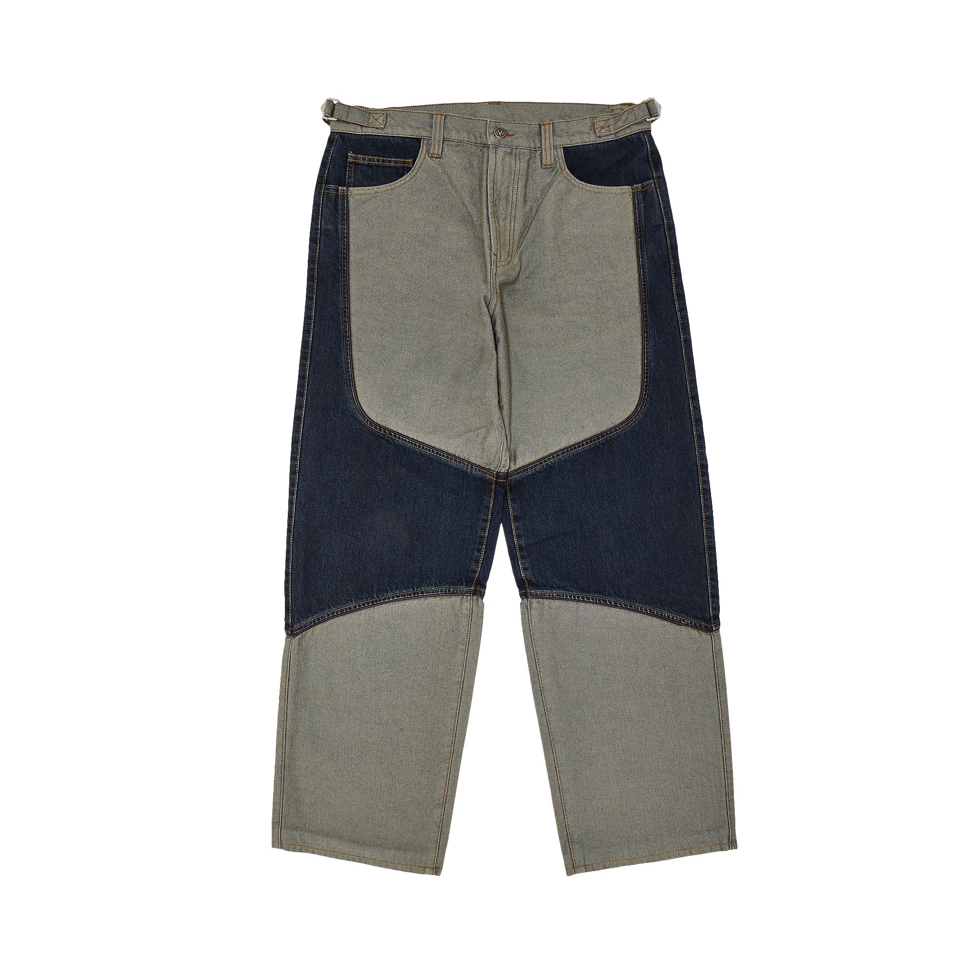Pre-owned Supreme X Vanson Leathers X Cordura Cotton Pant 'denim' | Blue | Men's Size 32