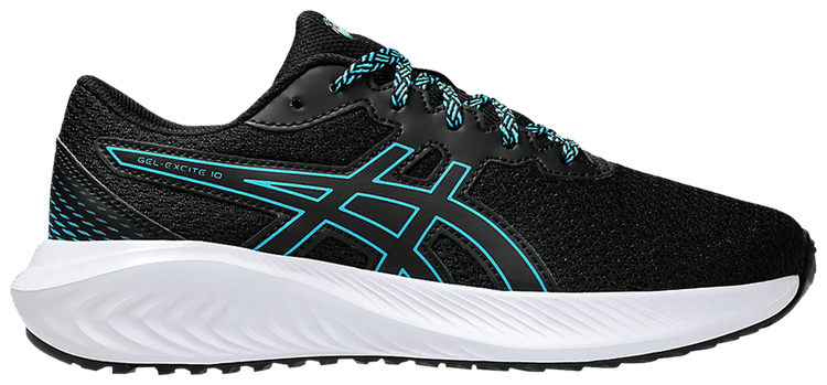 Asics Gel Excite 10 GS Black Digital Aqua