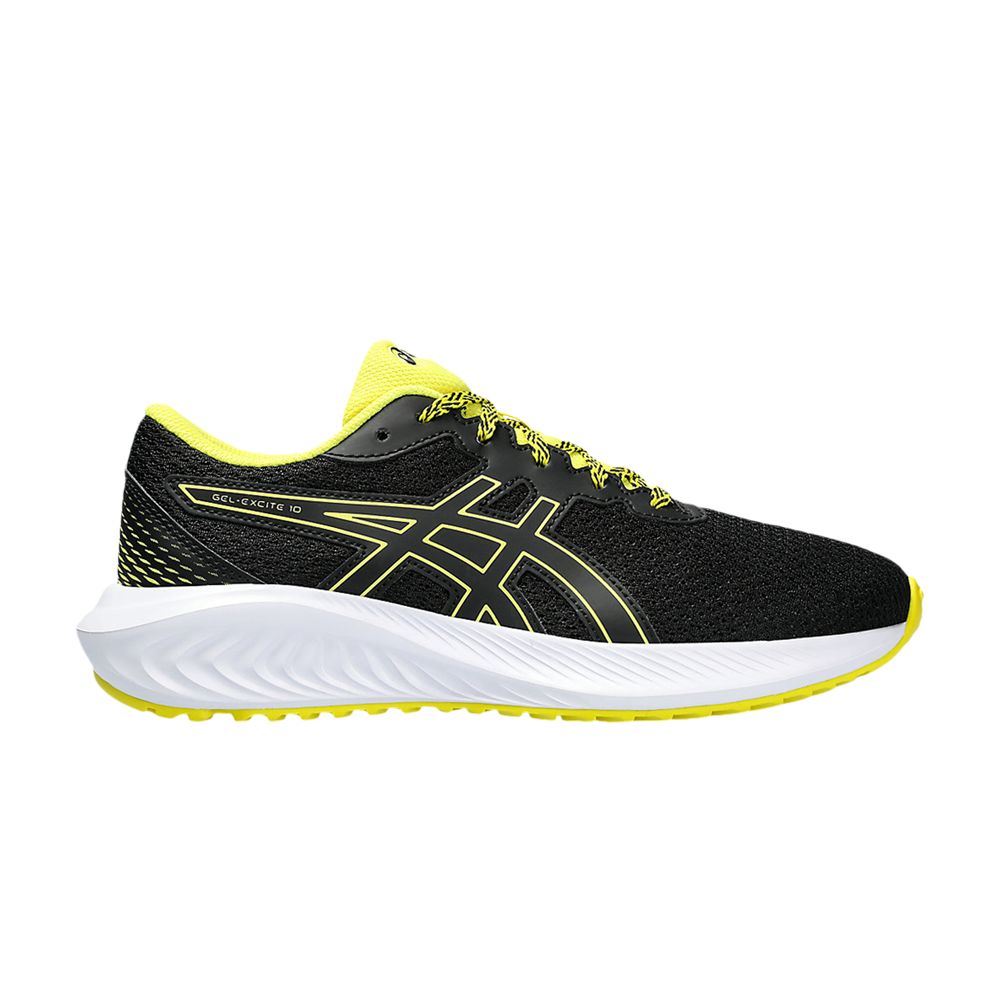 ASICS Gel Excite 10 GS 'Black Bright Yellow' | Kid's Size 4 - 1014A298-008