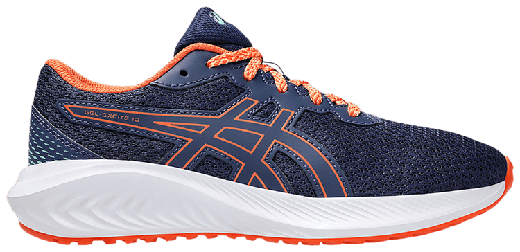 ASICS Gel Excite 10 GS Indigo Blue Nova Orange