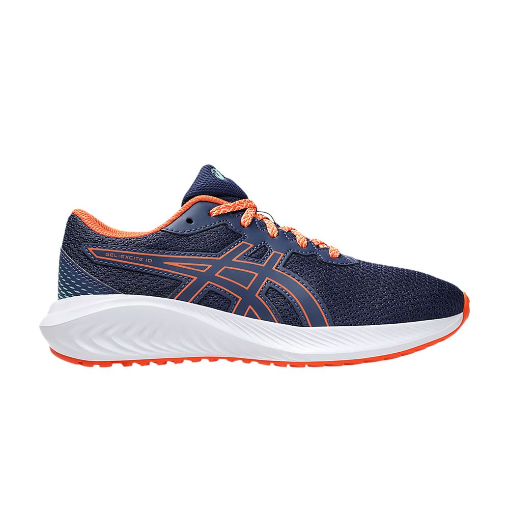 Asics Gel Excite 10 GS 'Indigo Blue Nova Orange' | Kid's Size 5 - 1014A298-407