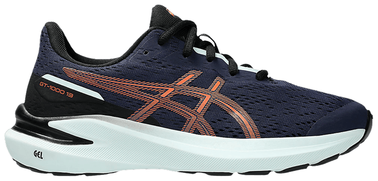 ASICS GT 1000 13 GS Midnight Nova Orange
