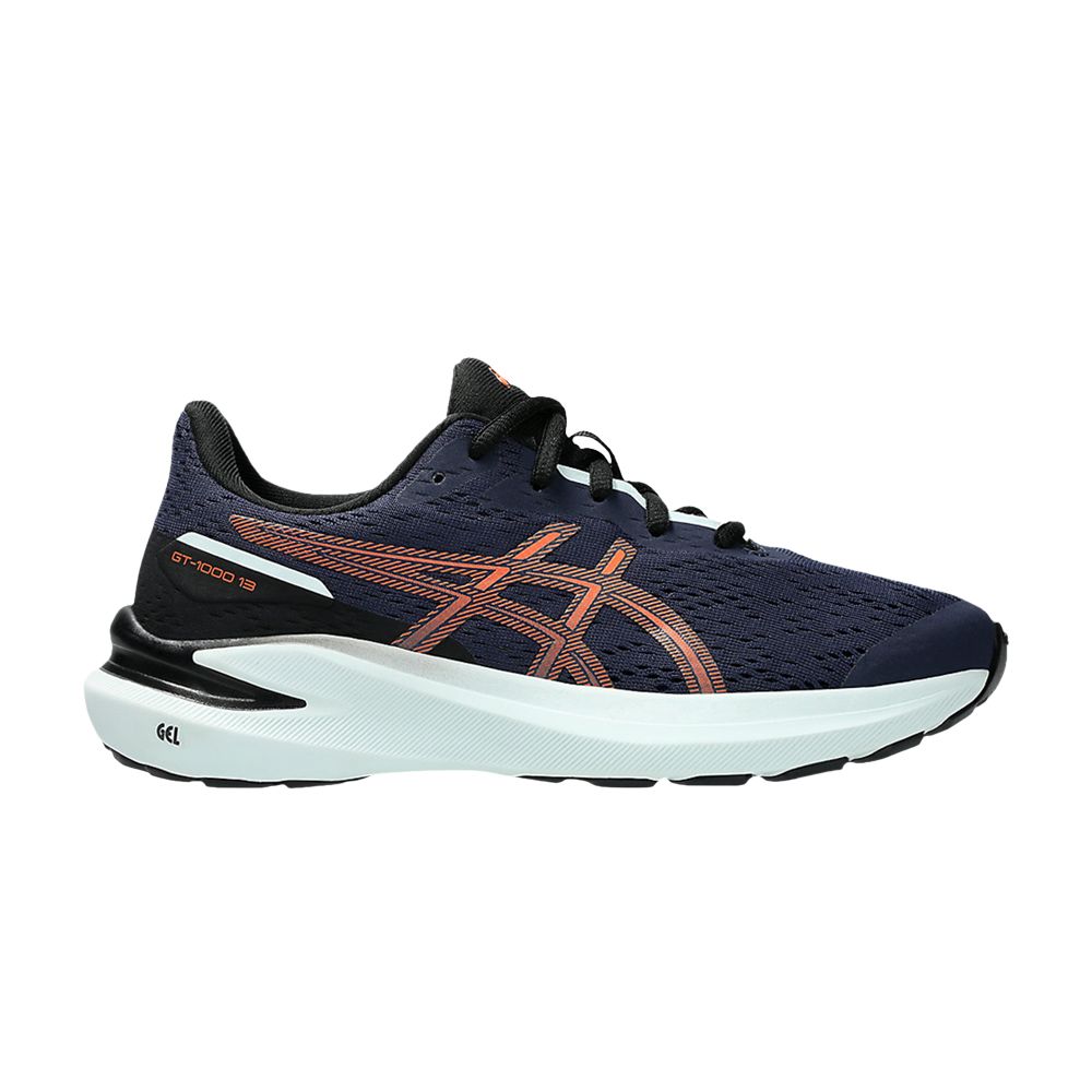 Asics GT 1000 13 GS 'Midnight Nova Orange' | Blue | Kid's Size 6 - 1014A343-403