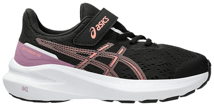 ASICS GT 1000 13 PS Black Sun Coral