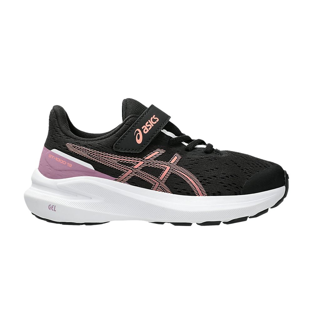 Pre-owned Asics Gt 1000 13 Ps 'black Sun Coral' | Kid's Size 11