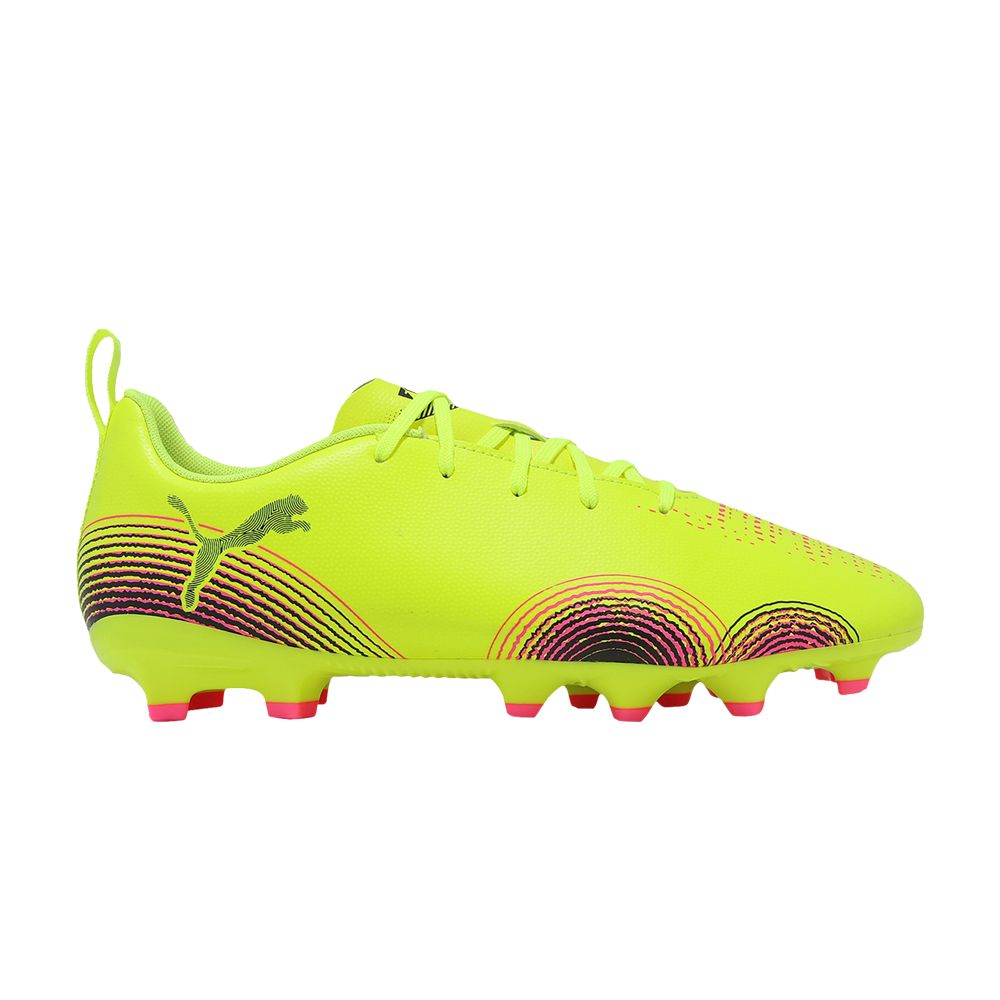 Pre-owned Puma Future Play 8 Fg Ag Jr 'audacity Pack' | Yellow | Kid's Size 1.5