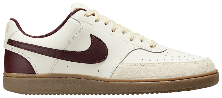 Nike Court Vision Low Sail Burgundy Crush