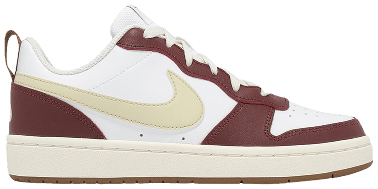 Nike Court Borough Low 2 GS White Light Khaki Sail