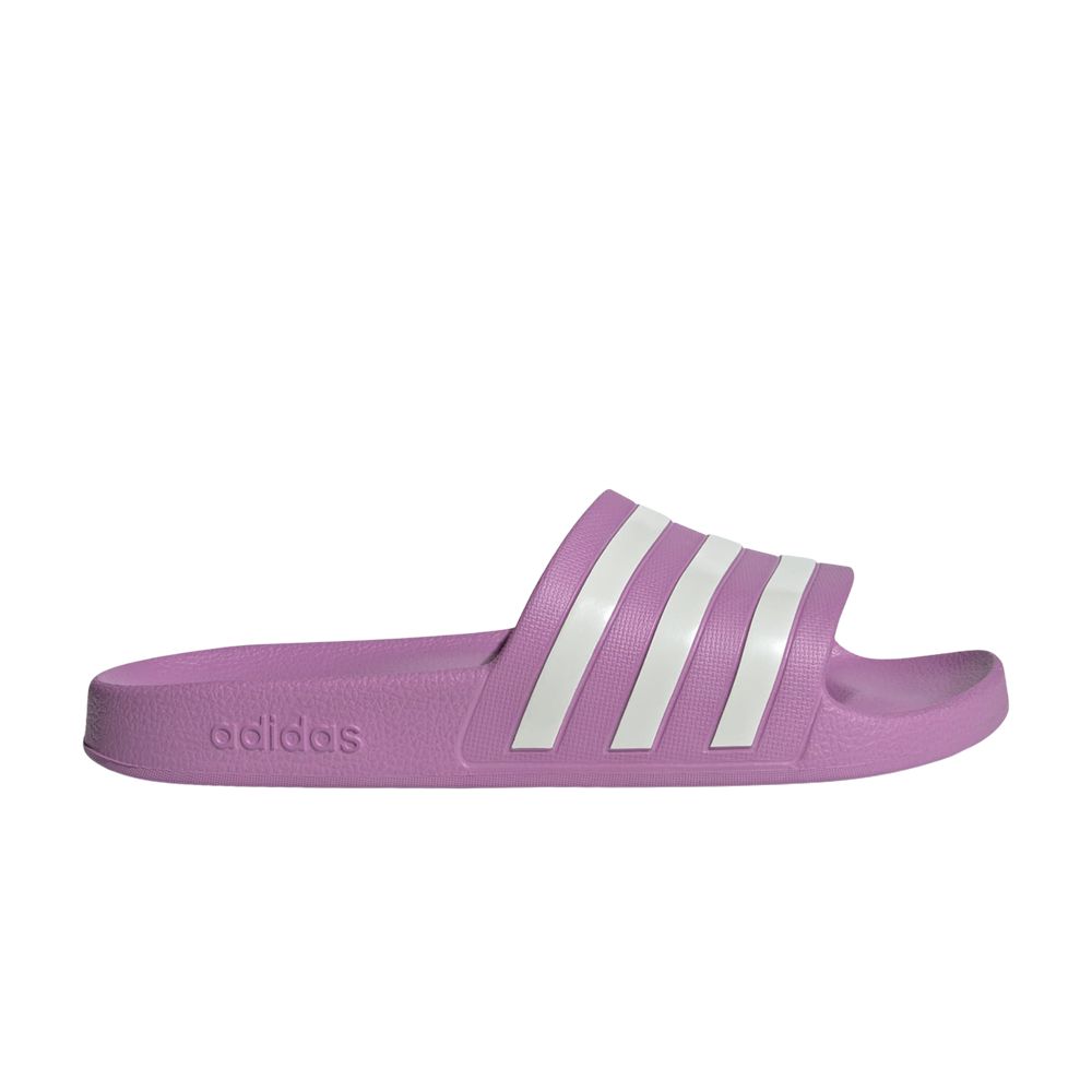 Pre-owned Adidas Originals Adidas Wmns Adilette Aqua Slides'preloved Purple' | Women's Size 7