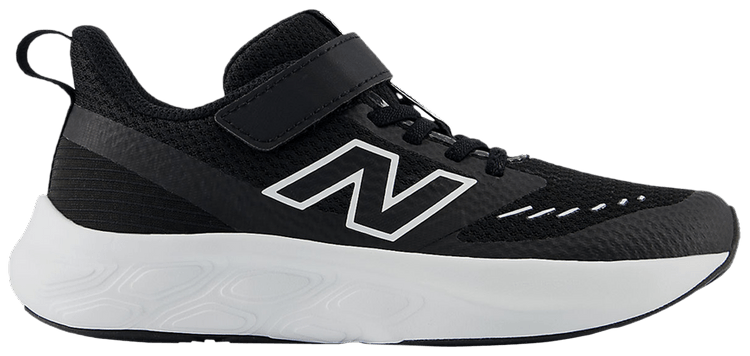 New Balance Fresh Foam 625 Bungee Lace Top Strap Little Kid Black White