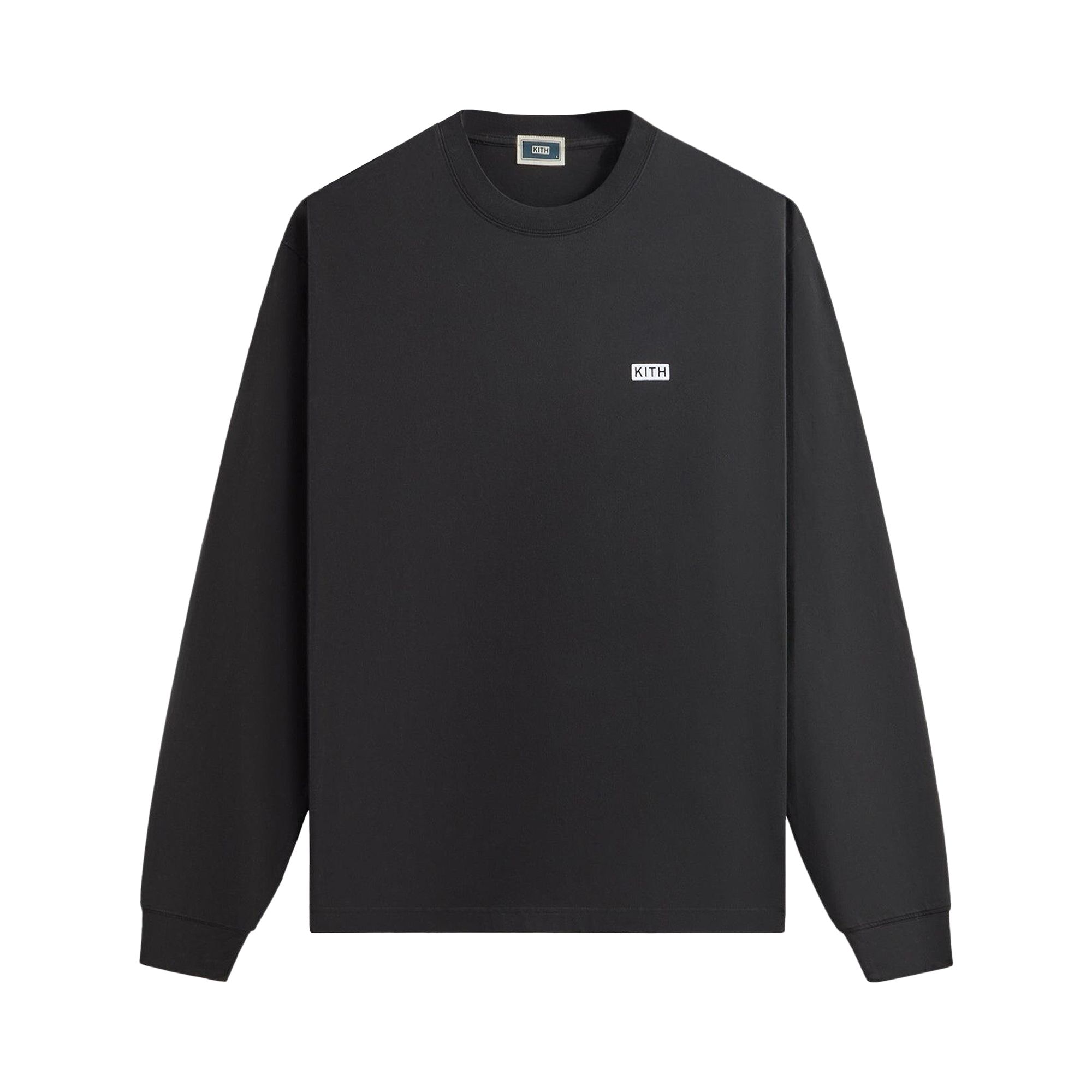 Pre-owned Kith Long-sleeve Lax Tee 'black' | Men's Size M