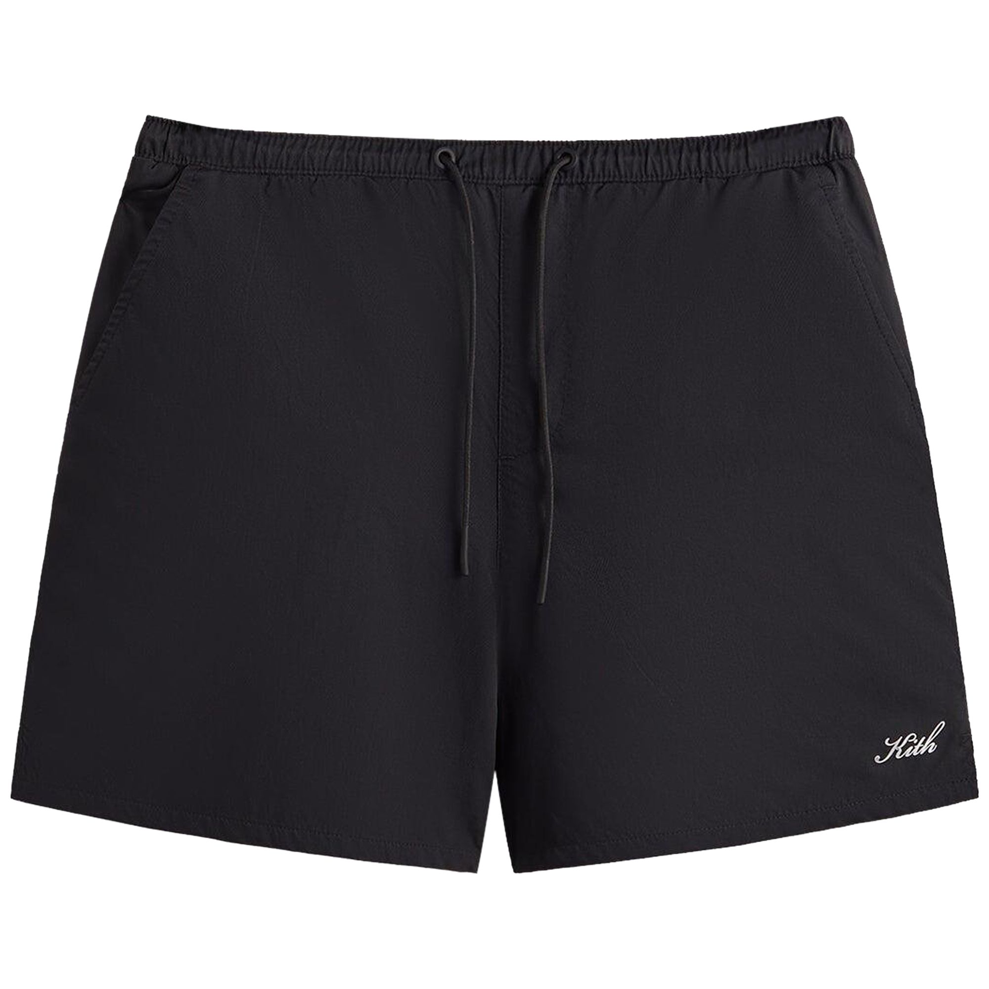 Pre-owned Kith Twill Collins Swim Short 'black' | Men's Size Xl