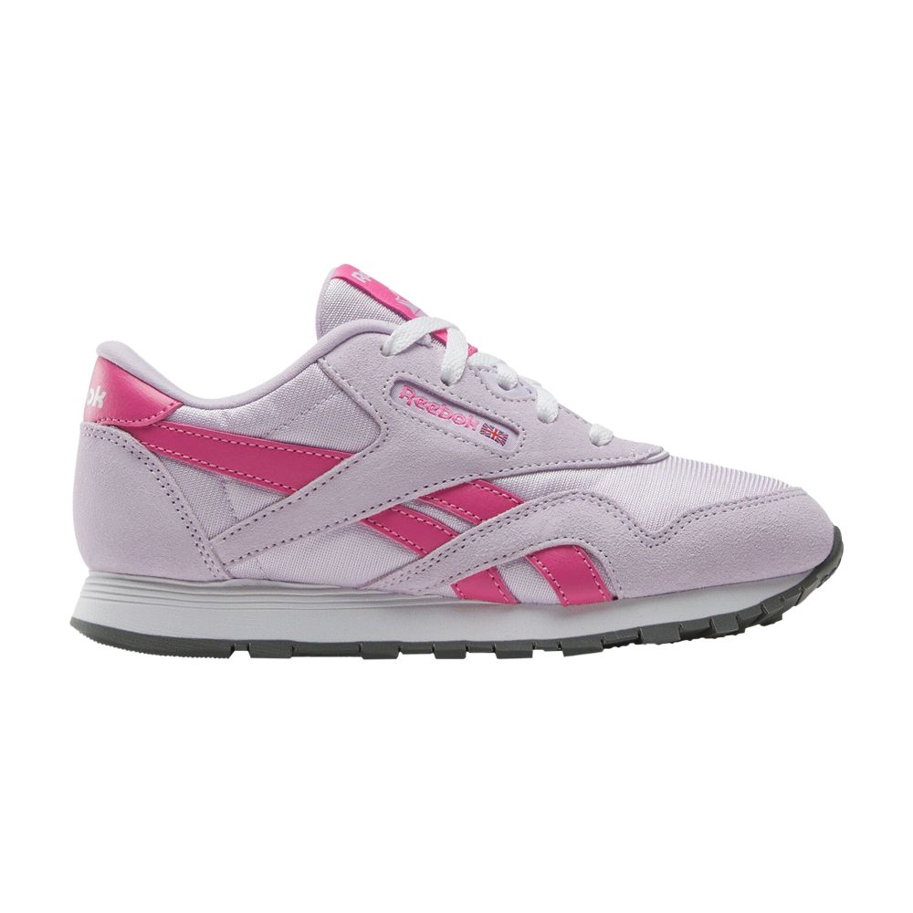 Pre-owned Reebok Classic Nylon Little Kid 'digital Gleam True Pink' | Purple | Kid's Size 1.5