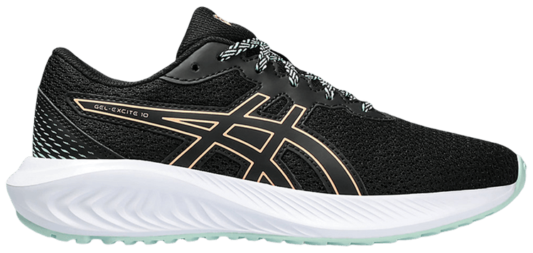 ASICS Gel Excite 10 GS Black Bright Sunstone
