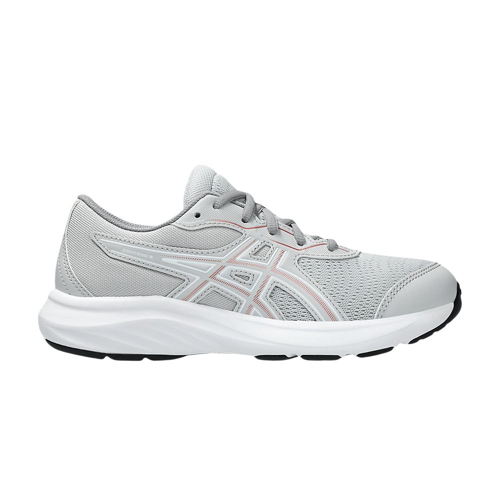 ASICS Contend 9 GS 'Concrete Rose Gold' | Grey | Kid's Size 7 - 1014A337-021