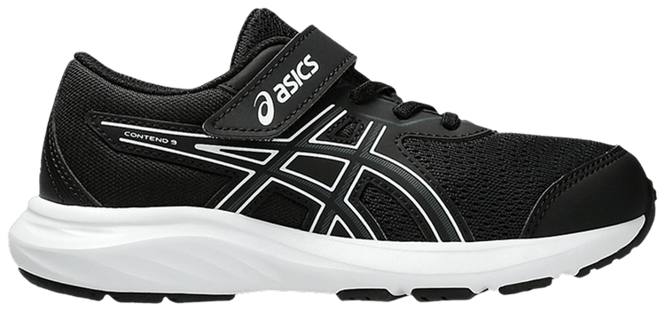 ASICS Contend 9 PS Black White