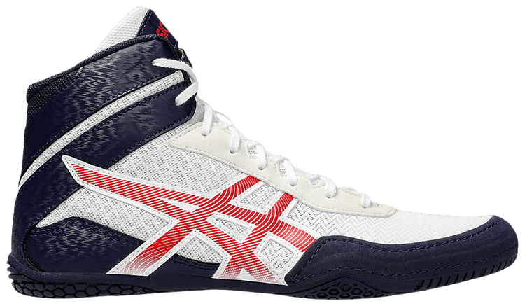 Asics Matcontrol 3 White Black Classic Red