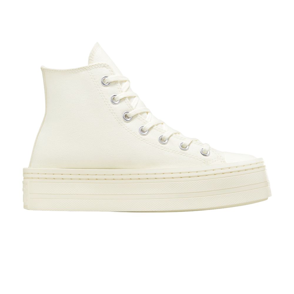 Pre-owned Converse Wmns Chuck Taylor All Star Modern Lift Platform High 'cream' | Women's Size 9.5