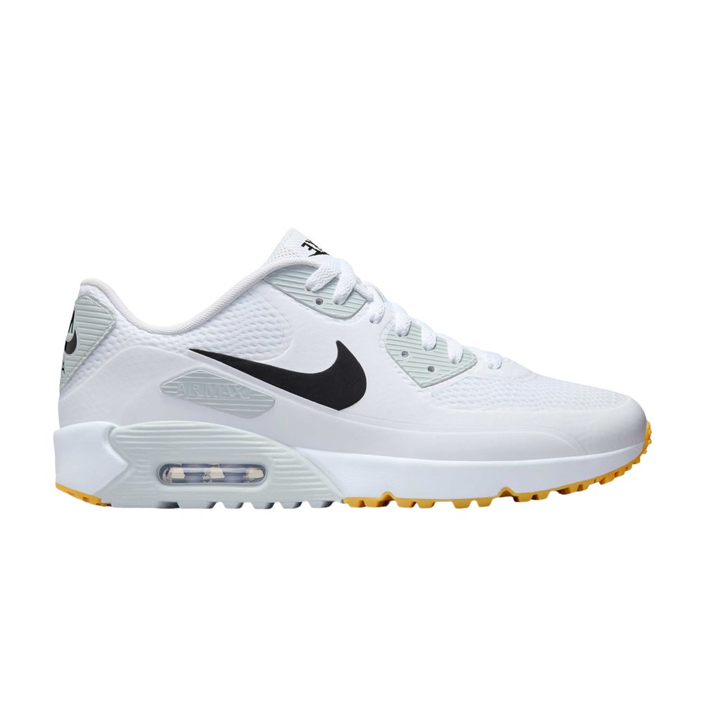 Pre-owned Nike Air Max 90 Golf 'white Black Gum' | Men's Size 9