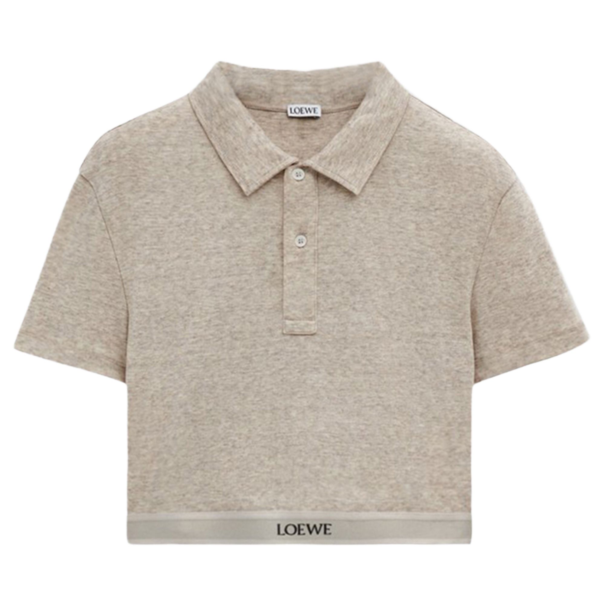 Pre-owned Loewe Cropped Polo 'beige' | Tan | Women's Size M
