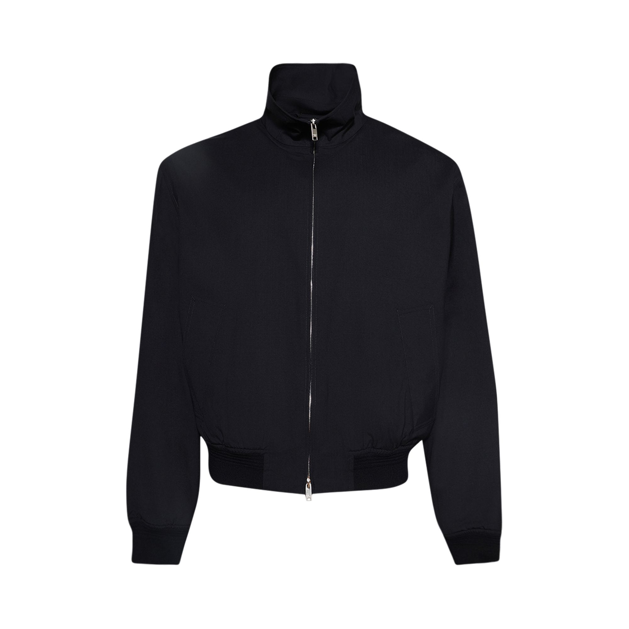 Pre-owned Bottega Veneta Fine Wool Blouson 'midnight Blue' | Men's Size 52