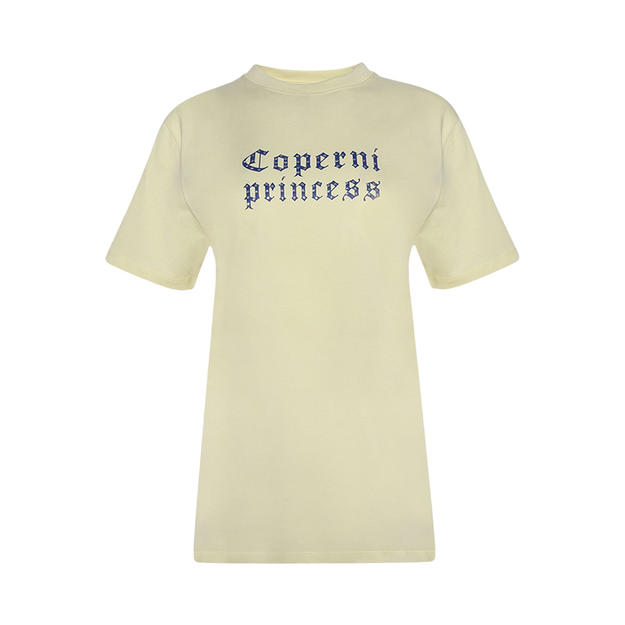 Pre-owned Coperni X Disney Princess Boxy Tee 'yellow' | Women's Size L