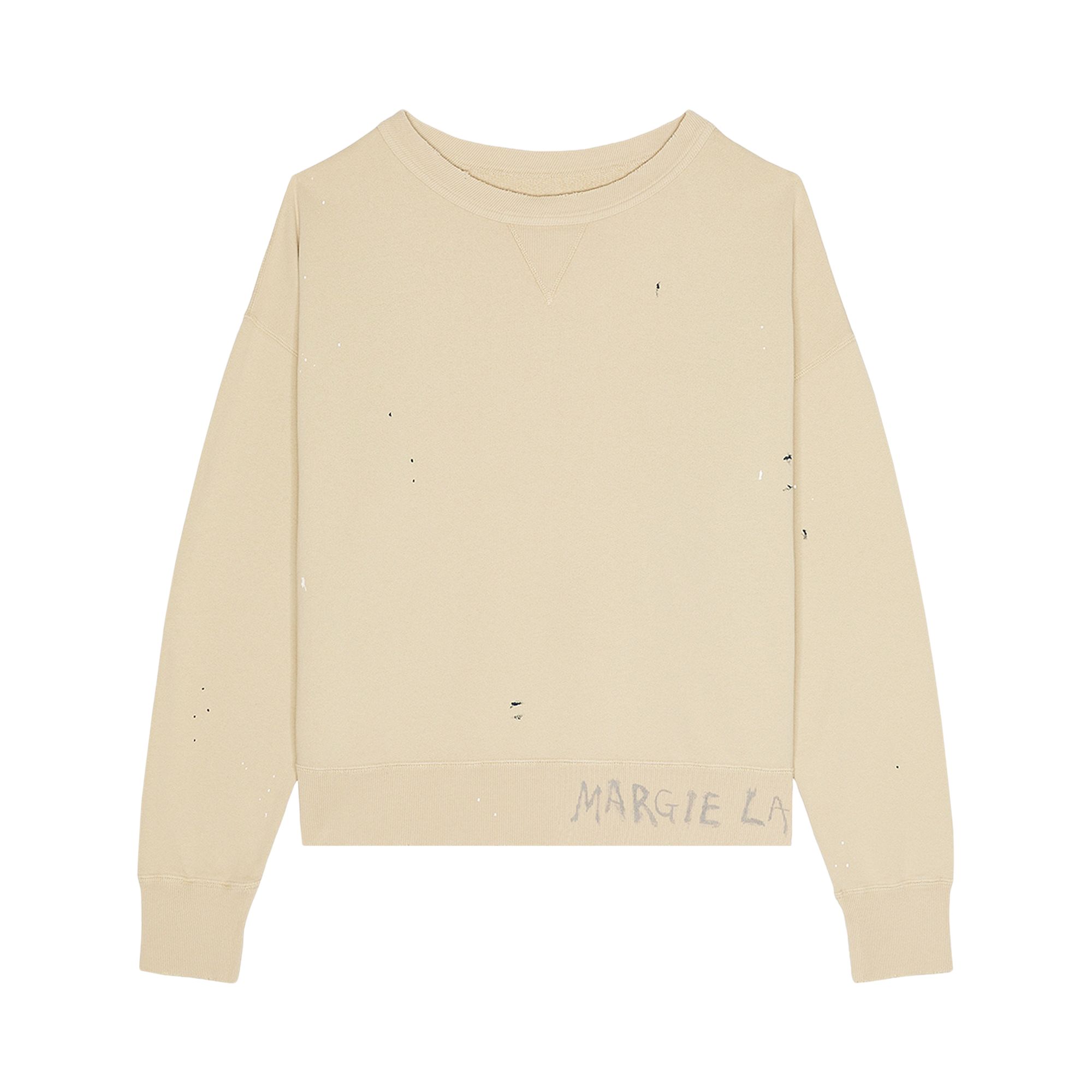 Pre-owned Maison Margiela Sweatshirt 'beige' | Tan | Men's Size M