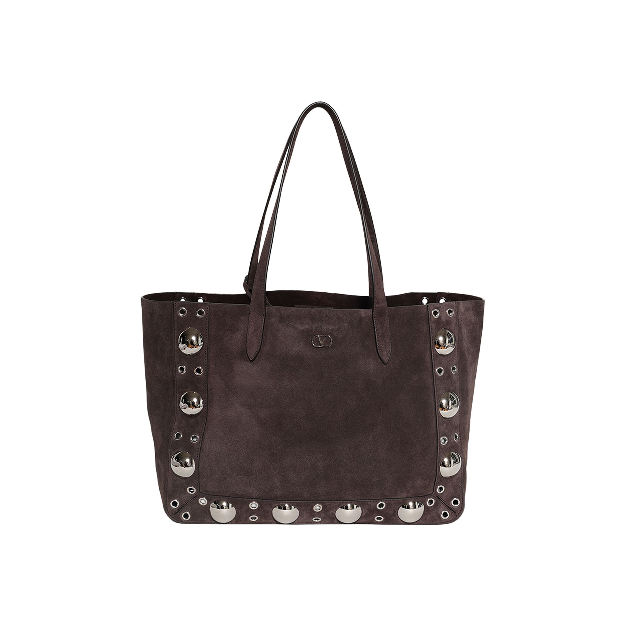 Pre-owned Valentino Garavani Valentino Tote Bag 'testa' | Brown | Women's Size Onesize