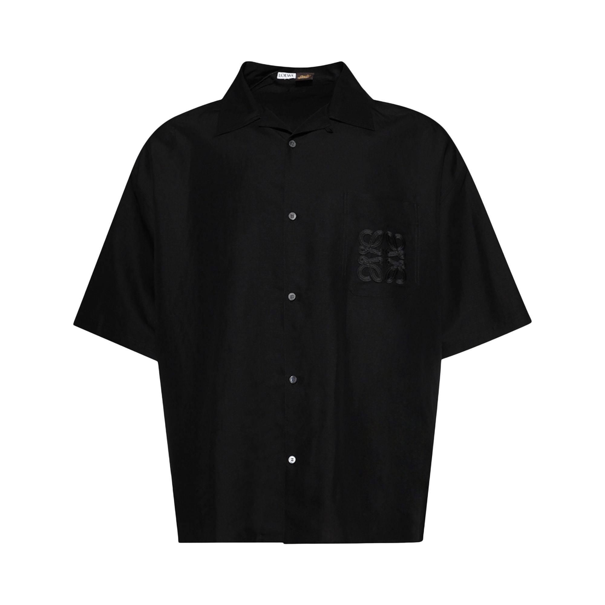 Pre-owned Loewe Short-sleeve Shirt 'black' | Men's Size 41