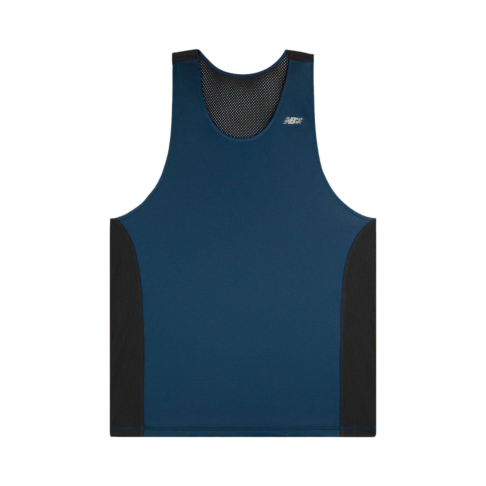 Pre-owned Aimé Leon Dore X New Balance Rc56 Racing Singlet 'moonlit Ocean' | Blue | Men's Size Xl