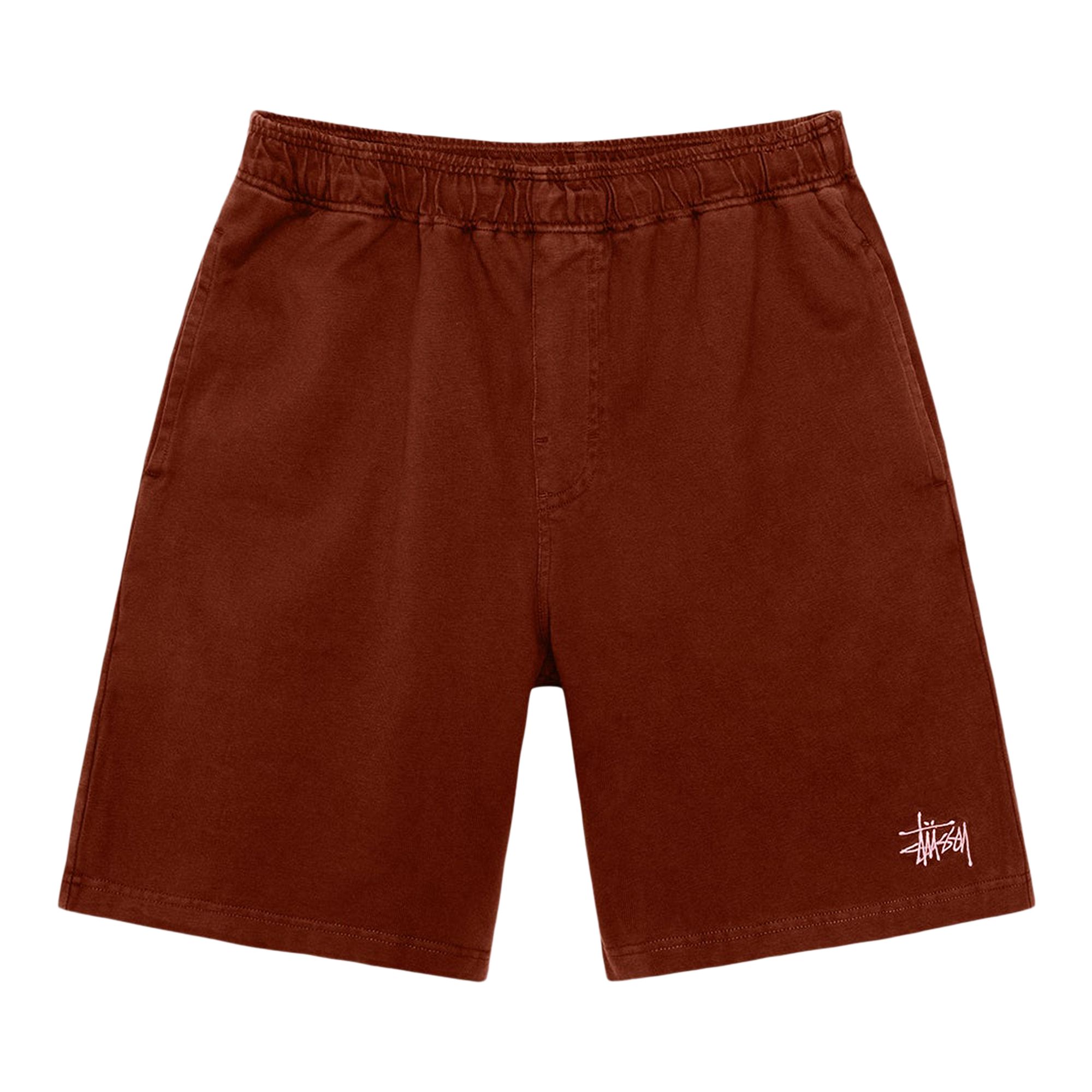 Pre-owned Stussy Heavy Jersey Short 'wine' | Red | Men's Size L