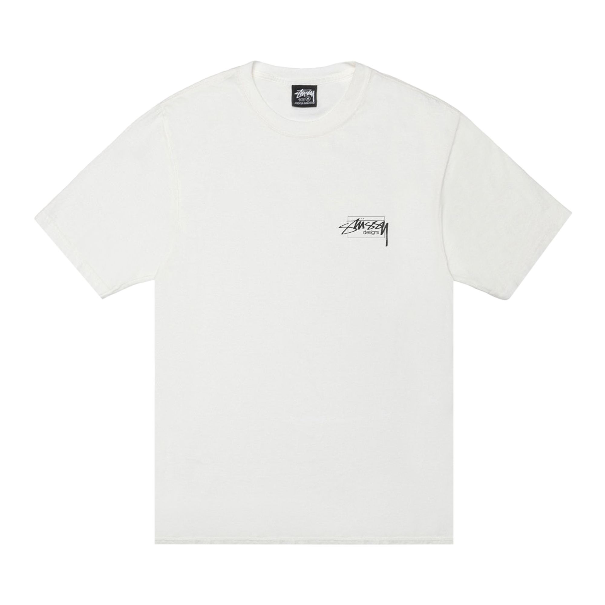 Pre-owned Stussy Modern Age Tee Pigment Dyed 'natural' | Cream | Men's Size S