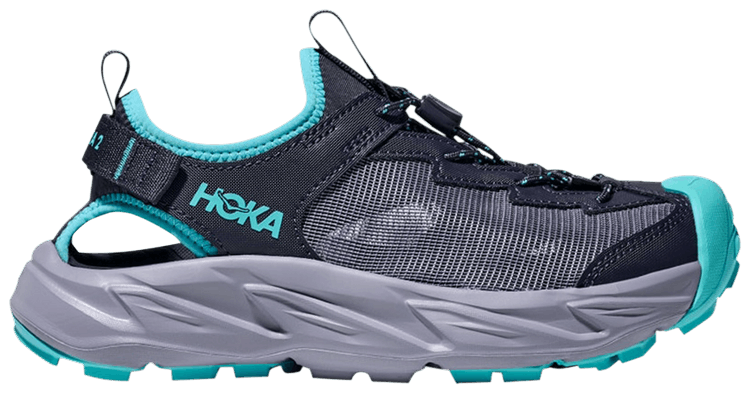 HOKA Hopara 2 Sandal Kids Nautical Dusk Cielo Blue