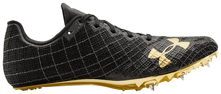 Under Armour Kick Sprint Pro 3 Black Metallic Victory Gold