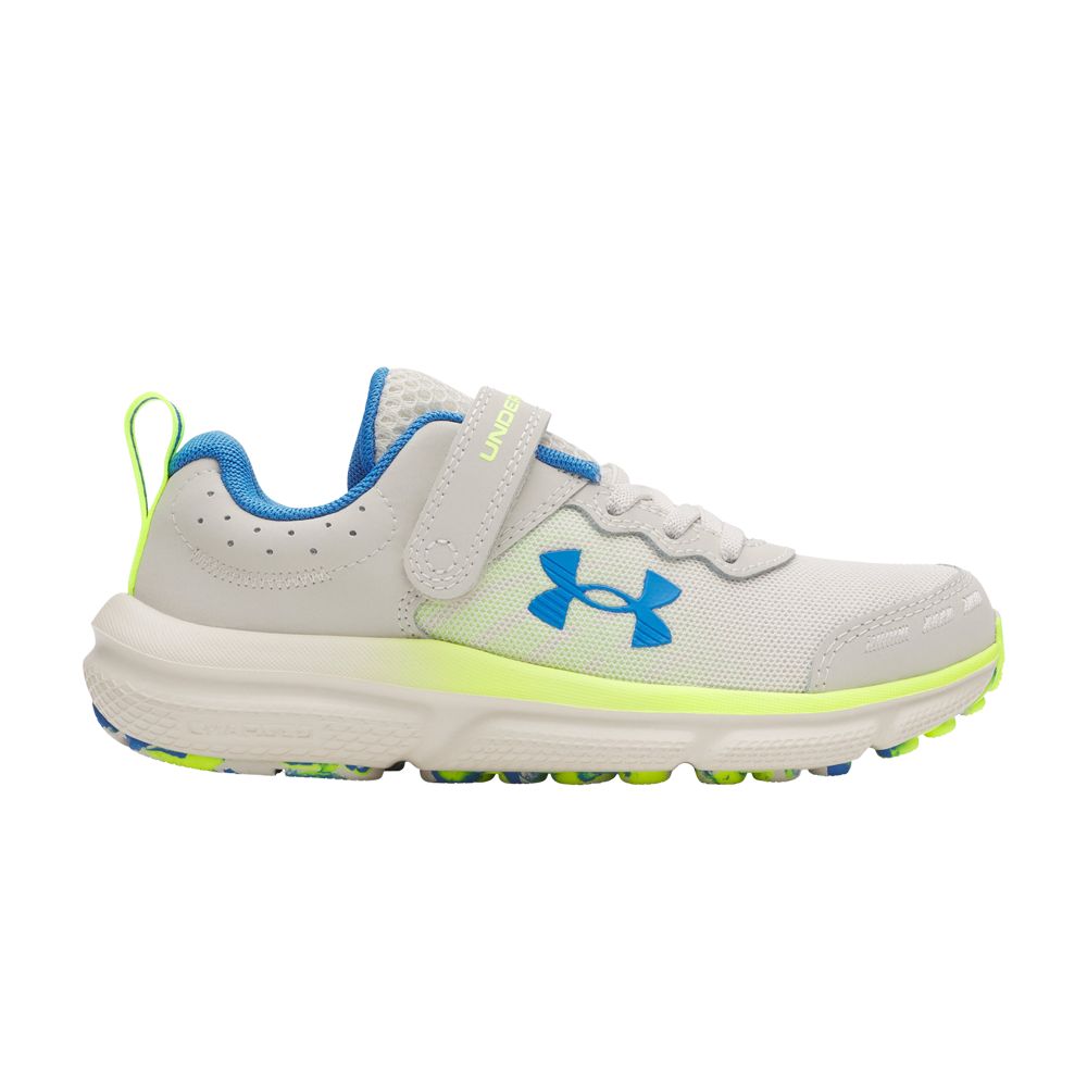 Pre-owned Under Armour Assert 10 Ac Ps 'summit White Blue Atlantis' | Kid's Size 2