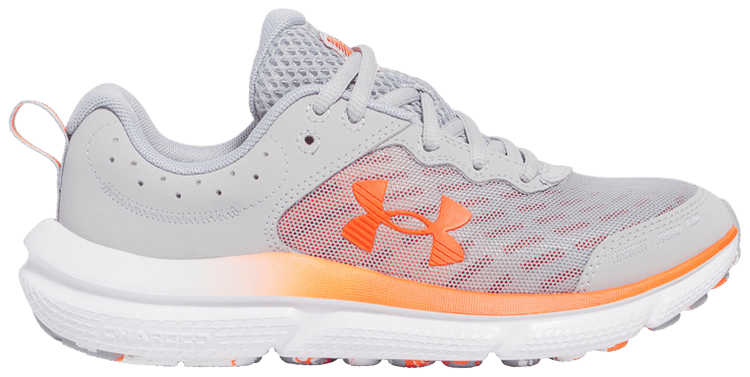 Under Armour Assert 10 AC GS Wide Mod Grey Ares Red