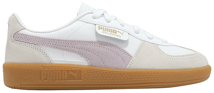 Puma Palermo Leather White Lilac Frost