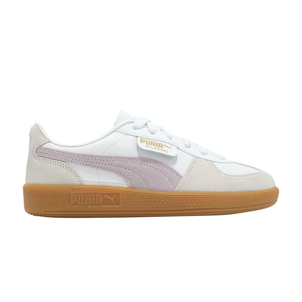Puma Palermo Leather 'White Lilac Frost' | Men's Size 7 - 396464-20