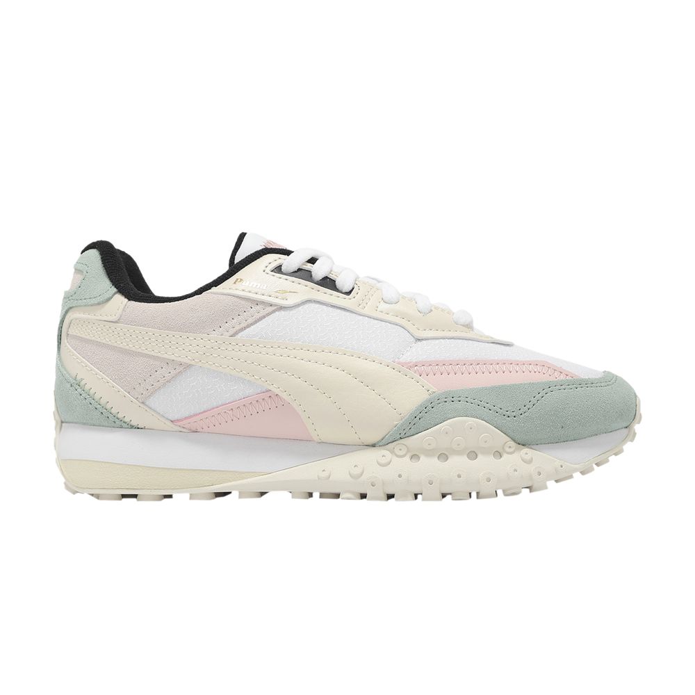 Pre-owned Puma Wmns Blacktop Rider 'merry X-mas' | White | Women's Size 8.5