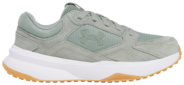 Under Armour Wmns Charged Edge Suede Silica Green