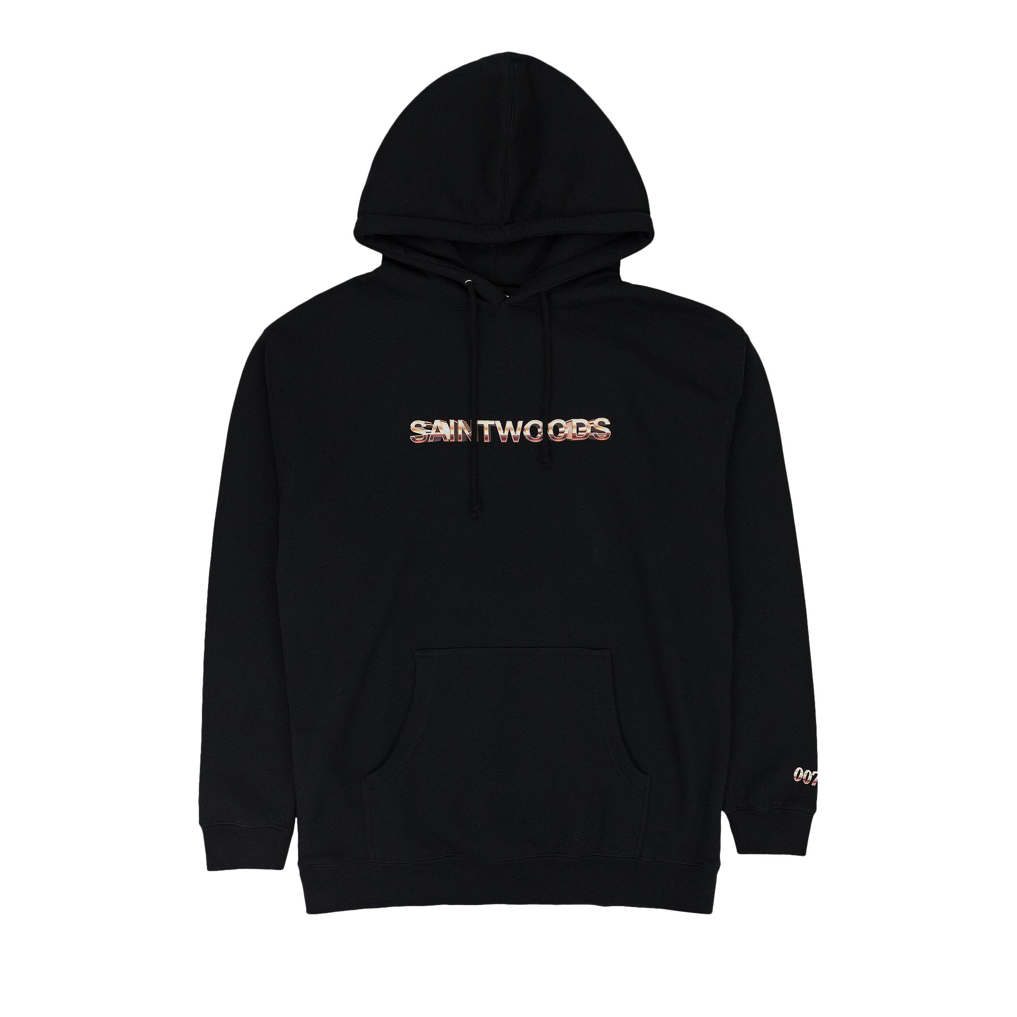 Pre-owned Saintwoods 007 Hoodie 'black' | Men's Size M