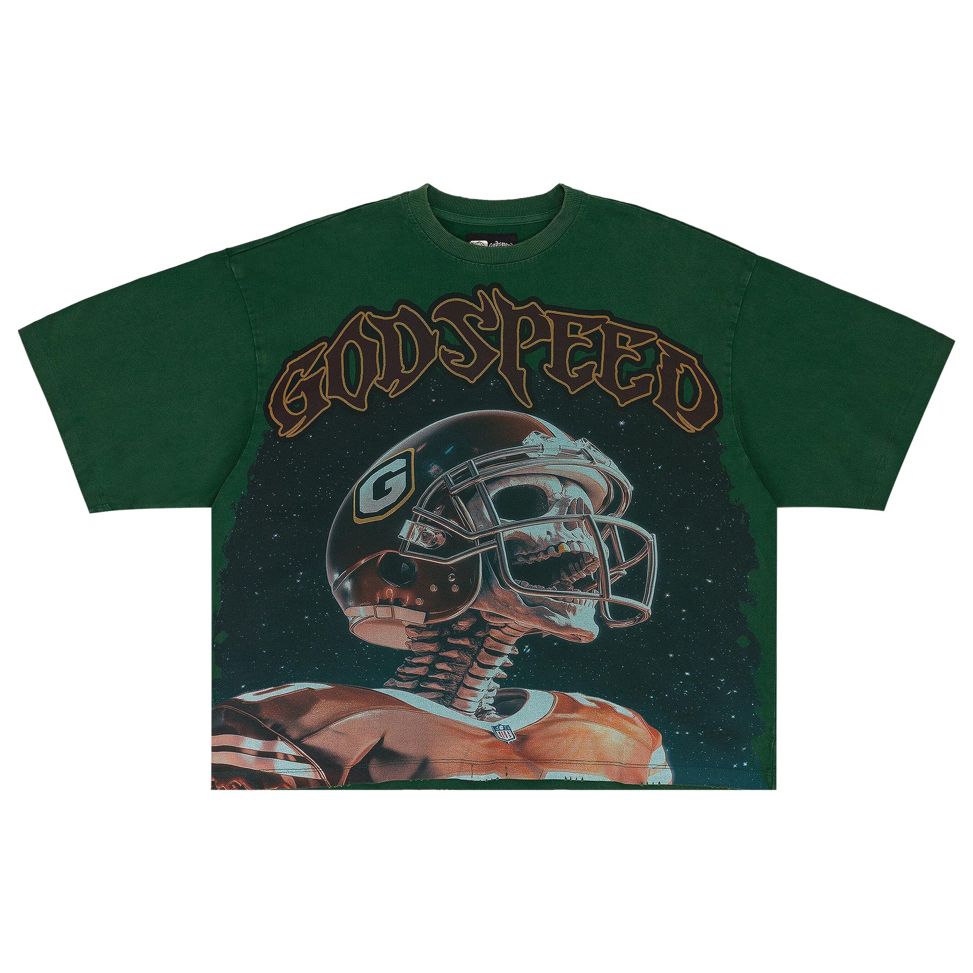 Pre-owned Godspeed Morale T-shirt 'hunter Green' | Men's Size L