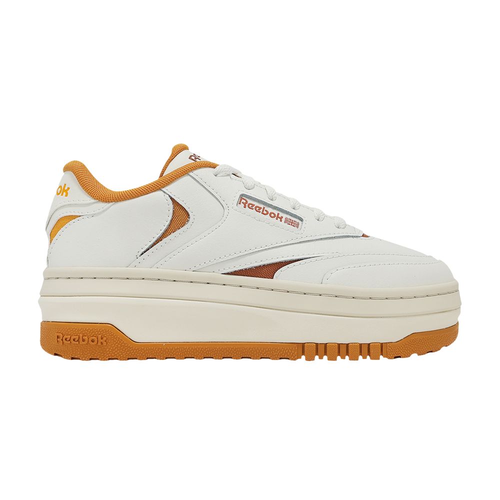 Pre-owned Reebok Wmns Club C Extra 'chalk Red Clay' | Cream | Women's Size 7.5