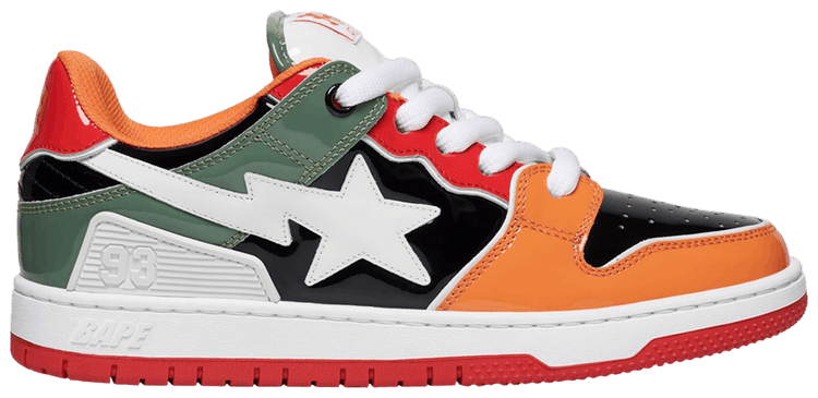 BAPE Sk8 Sta 2 M1 Orange