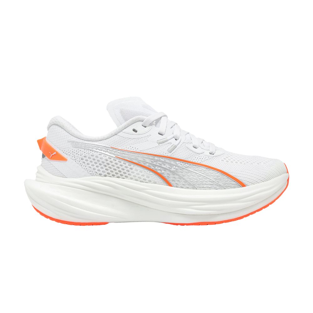 Pre-owned Puma Wmns Deviate Nitro 3 'white Glowing Red' | Women's Size 10