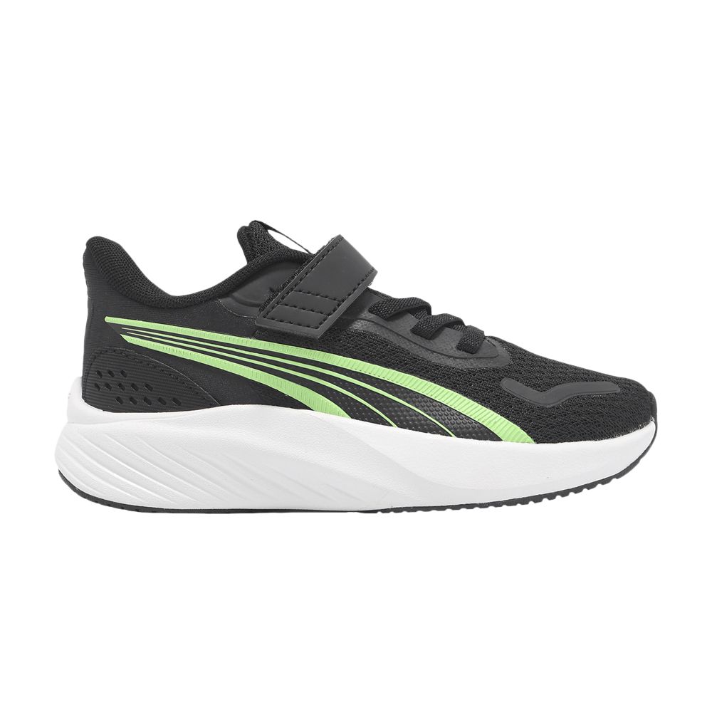 Puma Pounce Lite AC+ Little Kid 'Black Spring Fern' | Kid's Size 12.5 - 311650-05