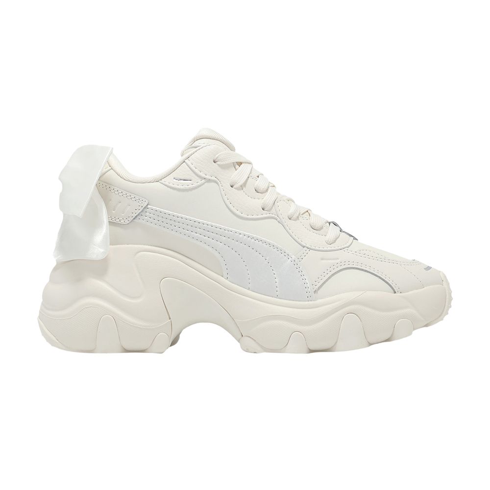 Pre-owned Puma Wmns Pulsar Wedge 'bowknot' | Cream | Women's Size 7.5