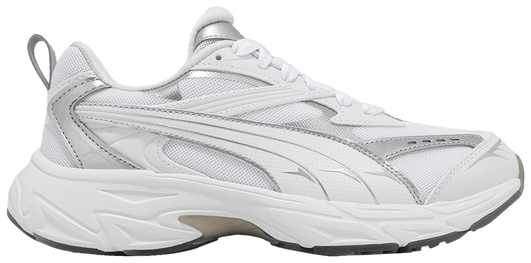 スニーカー ^PUMA^ Puma Morphic Astro Escape Wns White Silver 40131301 4 Buy Wmns Morphic 'Astro Escape - White Silver' - 401313 01