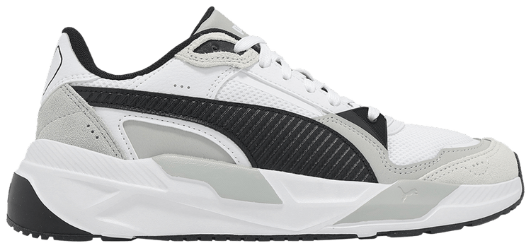 Puma Trinity 2 Jr White Black Cool Light Grey