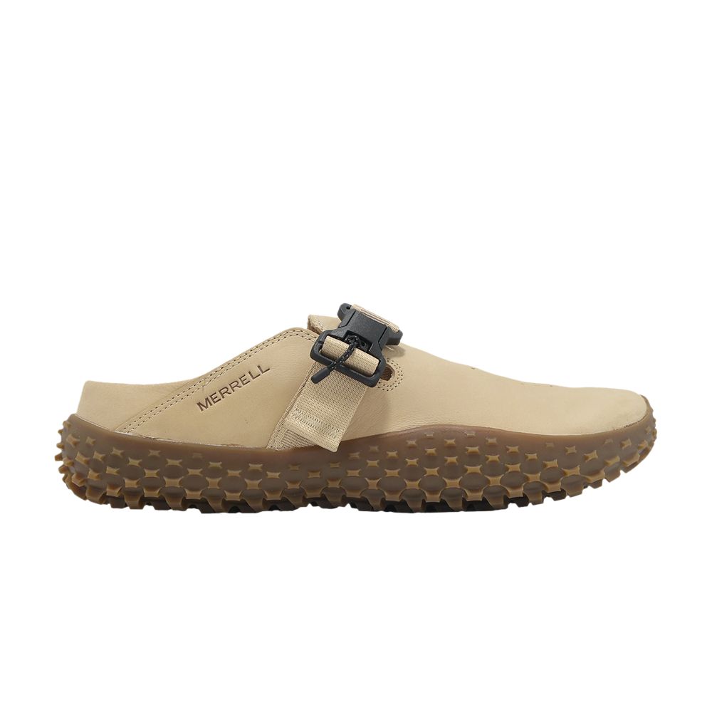 Pre-owned Merrell Wrapt Slide Nubuck 'latte' | Tan | Men's Size 13 In Brown